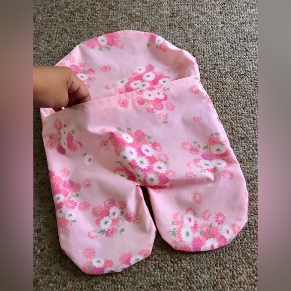 Handmade Knit Lined Fuzzy Bear Bunny Zipper Mouth Googly Eyes Backpack Bag OOAK - Picture 12 of 16